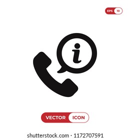 Phone call icon vector illustration