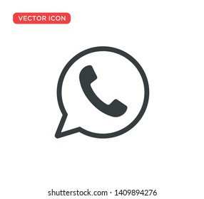 Telefonrufsymbol Vektor Illustration Design