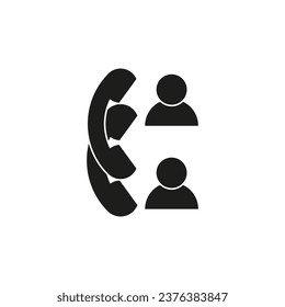Phone call icon. Vector illustration. EPS 10.