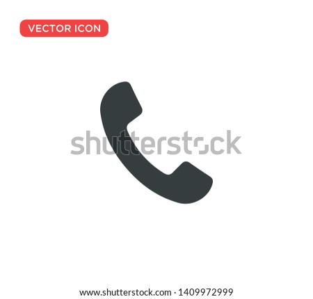 Phone Call Icon Vector Illustration Design
