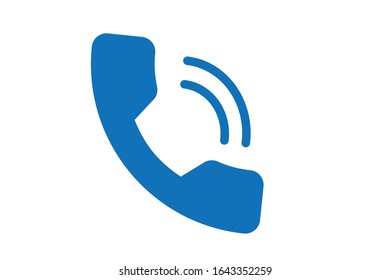phone call icon vector isolate 