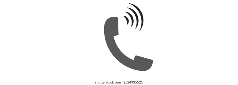 Phone call icon vector isolated on white background. Call icon in a flat style. Trendy telephone template for web site, sign, symbol, ui and logo design. Modern phone call icon eps 10
