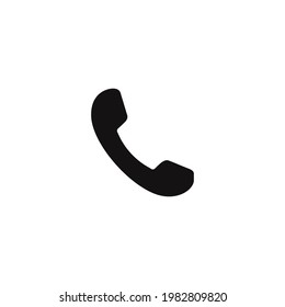 phone call icon vector on a white background