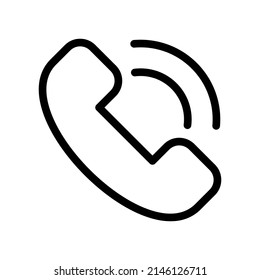 Phone Call Icon Vector Symbol Design Illustration