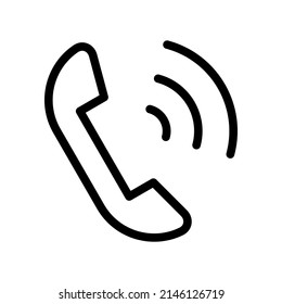 Symbol für Telefonanrufe Vektor Symbol Design Illustration