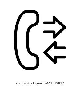 Phone Call Icon Vector Symbol Design Illustration