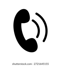 Symbol für Telefonanrufe - Vektorsymbol-Entwurfsgrafik