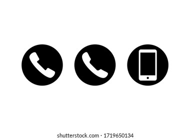 Phone call icon vector. Telephone icon symbol