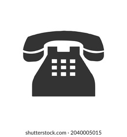 Phone call icon vector. Telephone icon vector illustration