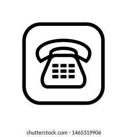Phone call icon vector template for business, digital, web and print.