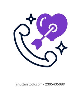 icono de llamada telefónica para tu sitio web, móvil, presentación y diseño de logotipo.