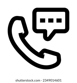 Telefon-Anrufsymbol für Ihre Website, Ihr Handy, Ihre Präsentation und Ihr Logo-Design.