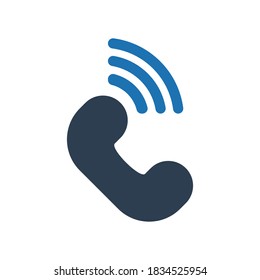 Icono de llamada telefónica.call,ringing (ilustración vectorial)