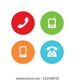 Phone or Call Icons