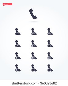 Phone, Call Icons