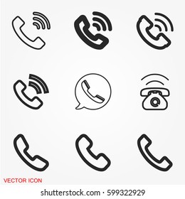 Phone call icons