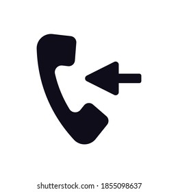 Phone, call line icon vector illustration logo template for many purpose.
