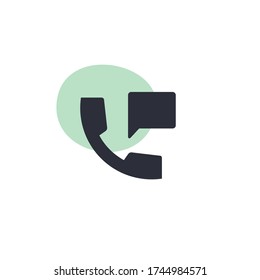 Phone Call - Modern Icon (Pictogram)