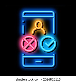 Phone Call neon light sign vector. Glowing bright icon Phone Call sign. transparent symbol illustration