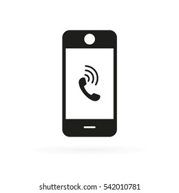 Phone Call on Phone Icon