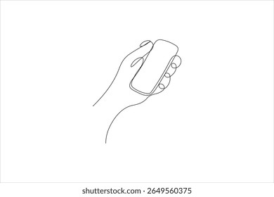 Ligação telefônica arte da linha de contato-nos ícone design vetor icon
