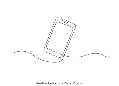 Phone call ond line art contact us icon design vectoricon

