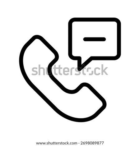 Phone Call Remove icon set featuring call deletion, disconnect, cancel, end call, and communication management symbols in a clean modern line design