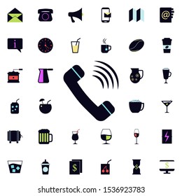 phone call sign icon. Universal set of web for website design and development, app development