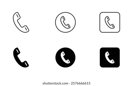 Phone, call, telephone, conversation, cellular, cellphone, Outline icon, signs and more, perfect for websites, apps, and print projects; these scalable icons are fully customizable for print.