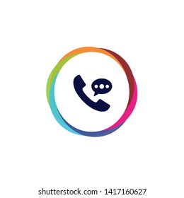 Phone Call - Vector App Icon