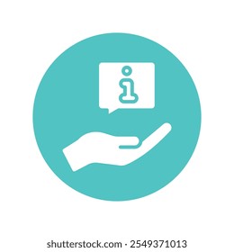 Phone Call vector Cricle Outline Icon.. Eps 10 file