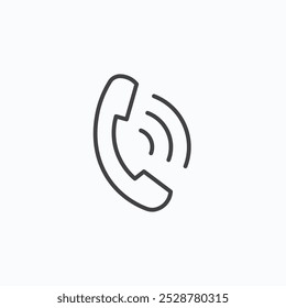 Phone call vector flat icon set.eps
