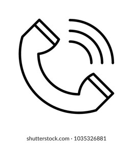Phone call vector icon