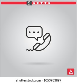 phone call vector icon