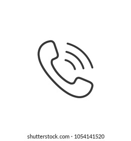 Phone call vector icon