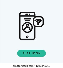 Phone call vector icon