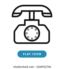Phone call vector icon