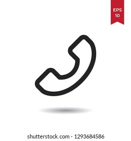 Phone call vector icon
