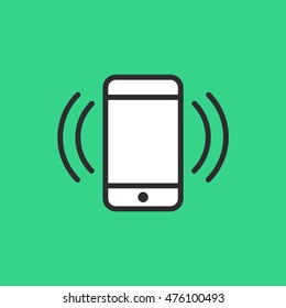 Phone Call vector icon. 