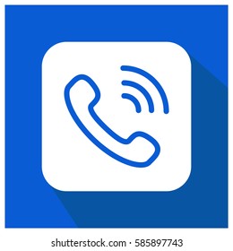 Phone call vector icon