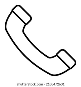 Phone Call vector icon. Can be used for printing, mobile and web applications.