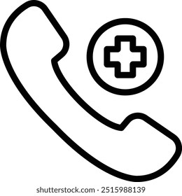 Phone Call Vector Icon Design Illustration