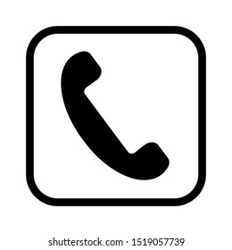 Phone and call wave icon vector illustration logo template