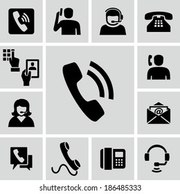 Phone calling icons 