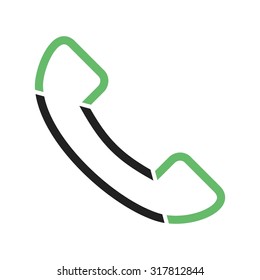 Phone, calls, contact icon vector image. Can also be used for phone and communication. Suitable for use on web apps, mobile apps and print media.