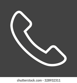 Phone, calls, contact icon vector image. Can also be used for phone and communication. Suitable for use on web apps, mobile apps and print media.