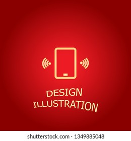 Phone calls vector icon
