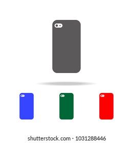 Phone Camera Icon. Back Side Of Smartphone Icon. Elements In Multi Colored Icons For Mobile Concept And Web Apps. Icons For Website Design And Development, App Development On White Background