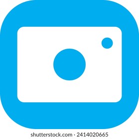 phone camera icon vector asset