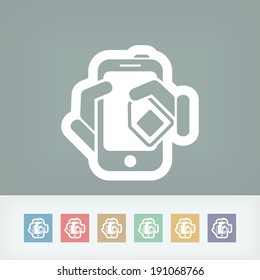 Phone card icon
